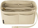 OPPOSHE Purse Organizer Insert for Handbags, Softened Felt Bag Insert Organizer by OPPOSHE
