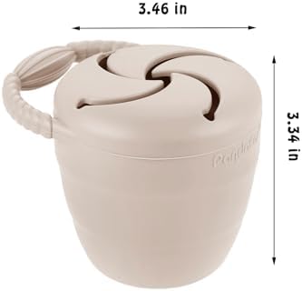 PandaEar Silicone Snack Containers, Collapsible Toddler Snack Cups Spill Proof - Image 6
