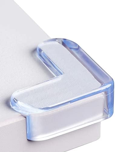 24 Pack Corner Protector for Baby: Baby Proofing Safety Corner Clear Furniture by Gioriches