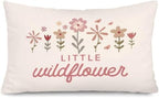 Wildflower Nursery Decor Girl Nursery 12x20 Pillow Cover， by Unknown