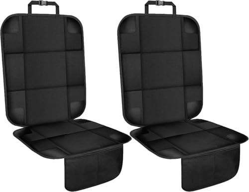 VLM 2 Pack Car Seat Protector for Child Car Seat, Waterproof Padded Cover by VLM