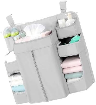Diaper Organizer for Cribs And Changing Table, Hanging Diaper Caddy - Image 5
