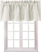 Hiasan Ivory Valance Curtains for Window 42 x 12 Inches 1 Panel by Hiasan