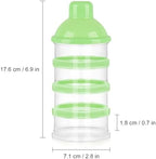 Accmor Formula Dispenser On The Go, 4 Compartments Stackable Formula Container - Image 7