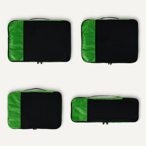 Amazon Essentials 4-Piece Packing Cubes Travel Accessories Set, Luggage - Image 5