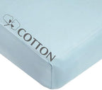 American Baby Company Cotton Fitted Crib Sheet 52x28" - Image 2