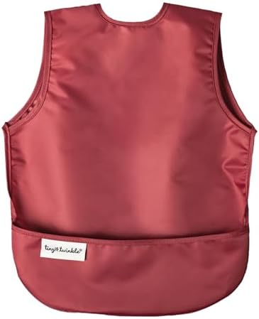 Tiny Twinkle Mess Proof Baby Bibs | 2 Pack Waterproof Toddler Bib - Image 5