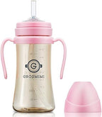 GROSMIMI Baby Straw Cup, Spill-Proof PPSU Sippy Cup by GROSMIMI