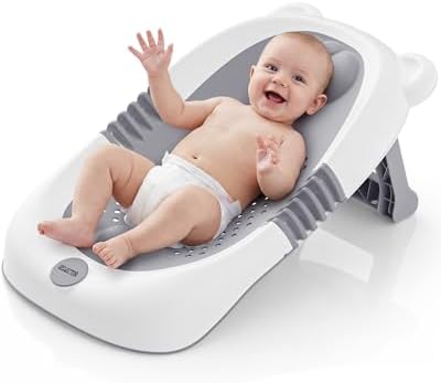 ISELECTOR Foldable Baby Bath Support by ISELECTOR