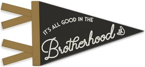 Boy Nursery Decor, It's All Good in the Brotherhood by Unknown