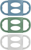 Dr. Brown's Narrow Baby Bottle Handles, 100% Silicone, Easy Grip Removable by Unknown