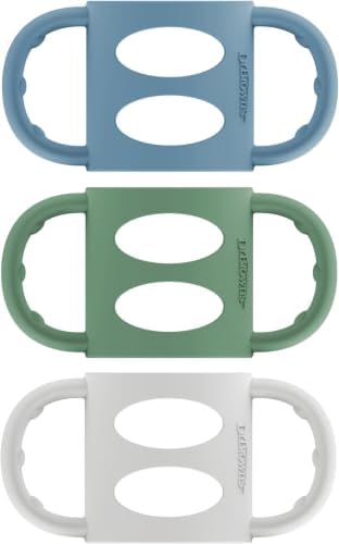 Dr. Brown's Narrow Baby Bottle Handles, 100% Silicone, Easy Grip Removable by Unknown