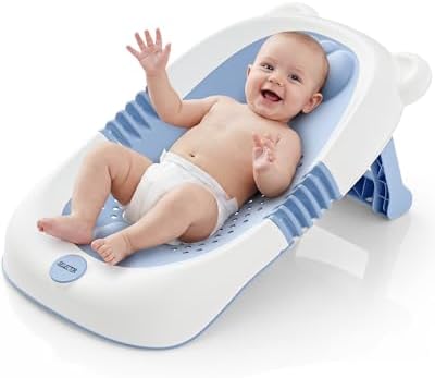 ISELECTOR Foldable Baby Bath Support by ISELECTOR