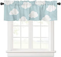 Vandarllin Valance Curtains for Kitchen Window by VandarllinHomeKitchenDecor