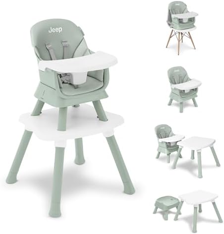 Jeep Milestone 6-in-1 High Chair by Delta Children by DeltaChildren