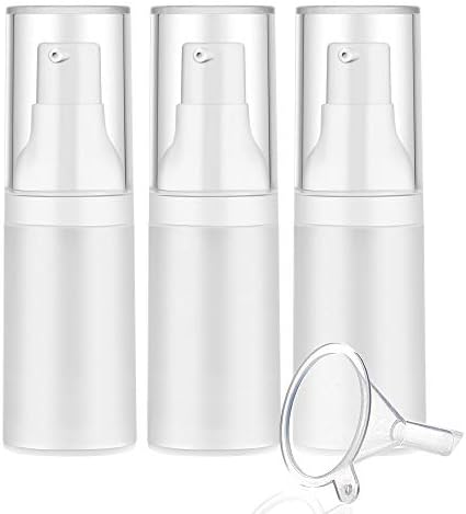 Mild East 3pcs 20ml Sterile Airless Pump Bottle by MILDEAST