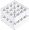 Joyoldelf Sock Drawer Organizer Divider, 16-Cell Underwear Organizers and by APPRECIATELIFERELAXYOURSOUL