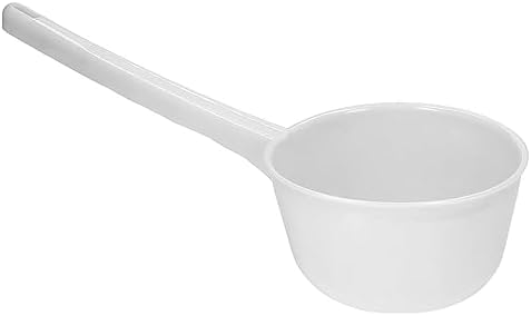 Scoop for Bath White Plastic Ladle - Image 2