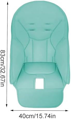 Baby High Chair Cover, PU Leather, Soft Padding, Highchair Seat Cushion - Image 5