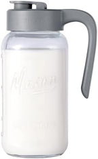 Mason Jar Pitcher, 64 oz, Glass Pitcher by spreccio
