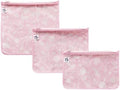 Tiny Twinkle Diaper Bag Organizing Pouches|3 Pack Mess-Proof Clear Front Travel by TinyTwinkle