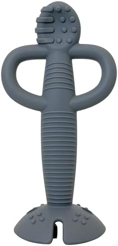Busy Baby Teething Spoon is Dishwasher Safe in Food Grade Silicone by BusyBaby