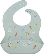 Loulou Lollipop Soft, Waterproof Silicone Feeding Bib by LoulouLollipop