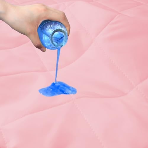 Mini Crib Mattress Protector 2 Pack Mini Crib Sheets Waterproof Pad Cover - Image 2