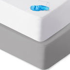 Pack and Play Sheets Waterproof 2 Pack by Bilobanbabybedding
