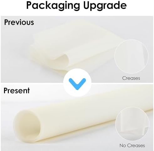 2 Pack Oversize Silicone Table Mats, Silicone Placemat Set of 2 - Image 2
