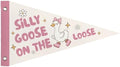 Silly Goose Pennant Banner Flags Girl Bedroom Nursery Wall Decor by Unknown