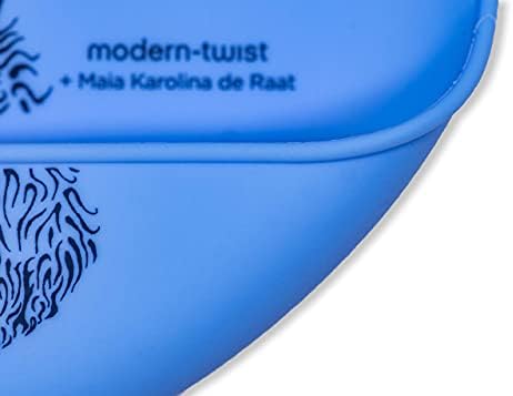 modern-twist Bucket-Bib 100% Food-Grade Silicone, Waterproof and Reusable - Image 3