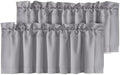 H.VERSAILTEX Blackout Grey Valances by HVERSAILTEX