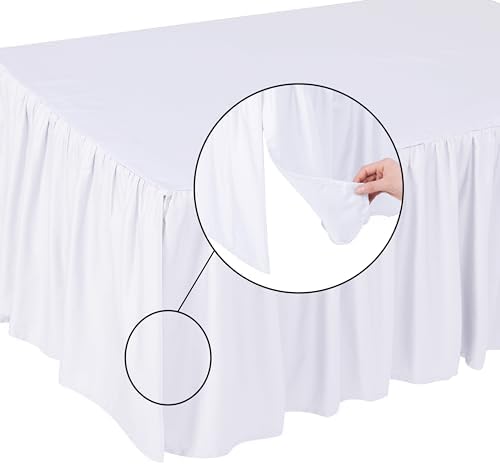 Crib Skirt Dust Ruffle, 100% Egyptian Cotton 400 Thread Count Soft Breathable - Image 5
