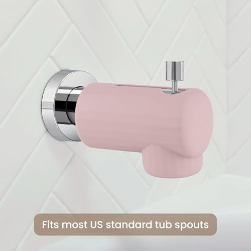 Bath Spout Cover, Soft Silicone Bathtub Faucet Cover Safety Universal Fit - Image 3