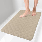 Yolife Bathtub Shower Mat Non Slip, Natural Rubber Bath Tub Floor Liner Mats by yolife