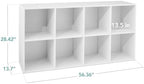 Best Choice Products 8-Cube Storage Organizer, 13.5in Shelf Opening, Display - Image 2