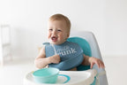 Pearhead Woodland Muslin Baby Bib Set, Soft Cotton Drool Bibs - Image 4