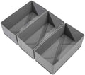 Bructhun Sock Drawer Organizer 3 Pack by Bructhun