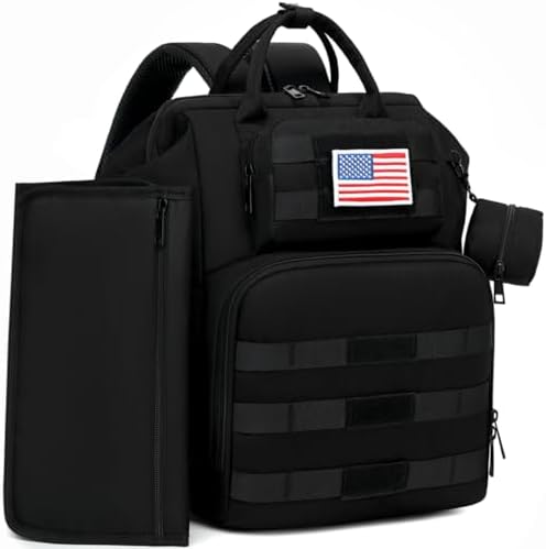 ROSEGIN Diaper Bag Backpack for Dad and Men, Large Travel Baby Bag by ROSEGIN