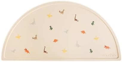 mushie Silicone Placemat for Kids | BPA-Free Non-Slip Design by mushie