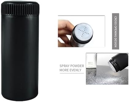 6pcs Plastic Loose Powder Bottle, Mini Empty Talcum Bottle Refillable Cosmetic - Image 7