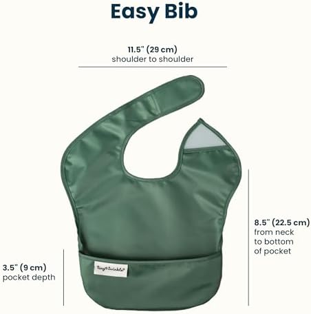 Tiny Twinkle Mess-Proof Baby Bibs - Image 5