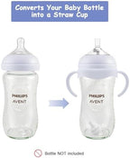 Straw Cup Conversion Kit for Philips Avent Natural Baby Bottles, Toddler - Image 3