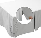 Crib Skirt Dust Ruffle, 100% Egyptian Cotton 400 Thread Count Soft Breathable - Image 6