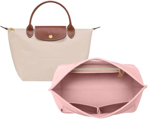 OPPOSHE Purse Organizer Insert for Longchamp Le Pliage, Premium Felt Long Champ by OPPOSHE