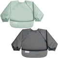 Tiny Twinkle Long Sleeve Bib for Babies & Toddlers | 2-Pack Waterproof Smock by TinyTwinkle