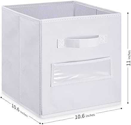 Fabric storage cubes 11 Inch Cube Storage Bin, cube storage - Image 3