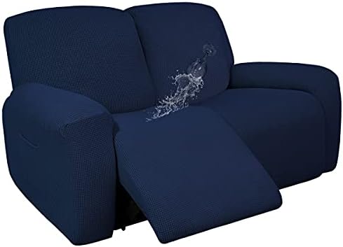 Easy-Going 100% Dual Waterproof Recliner Loveseat Cover, 6-Pieces Stretch by Easy-Going