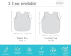 BapronBaby Fresh Lemon Toddler Essentials Bundle – Waterproof Bapron Baby Bib - Image 6